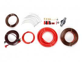 Профессиональный комплект кабелей и аксессуаров для установки автомобильного усилителя URAL МОЛОТ К2-МТ4