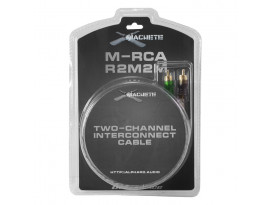 Двухканальный межблочный кабель MACHETE M-RCA R2M2M